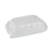 Pactiv Evergreen EarthChoice Entree2Go Takeout Container Vented Lid, 5.65 x 4.25 x 0.93, Clear, PK600, 600PK YCNV6X4PPDL - alternate 1